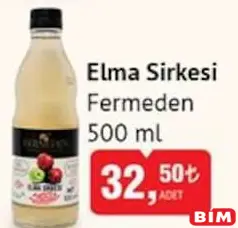 FERMEDEN ELMA SİRKESİ 500 ML